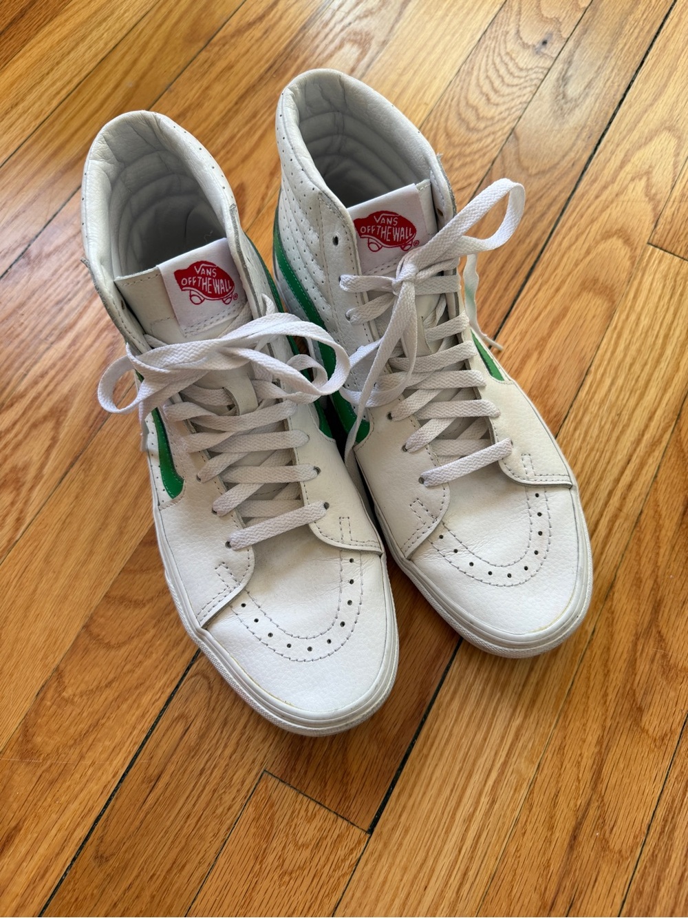 Custom Leather Vans Sk8-Hi